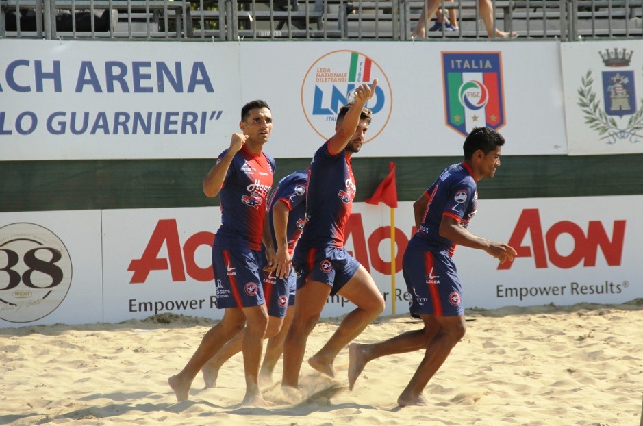 samb beach soccer coppa italia 2017 perez e eudin