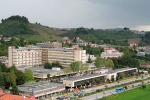 ospedale Mazzoni dall'alto