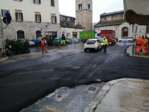 Corso Trieste asfaltato provvisoriamente