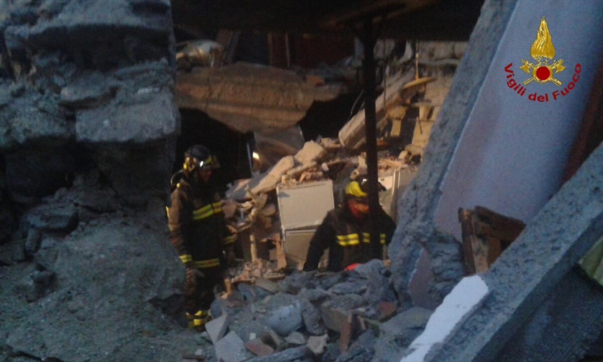 Vigili del fuoco - Recupero beni terremoto