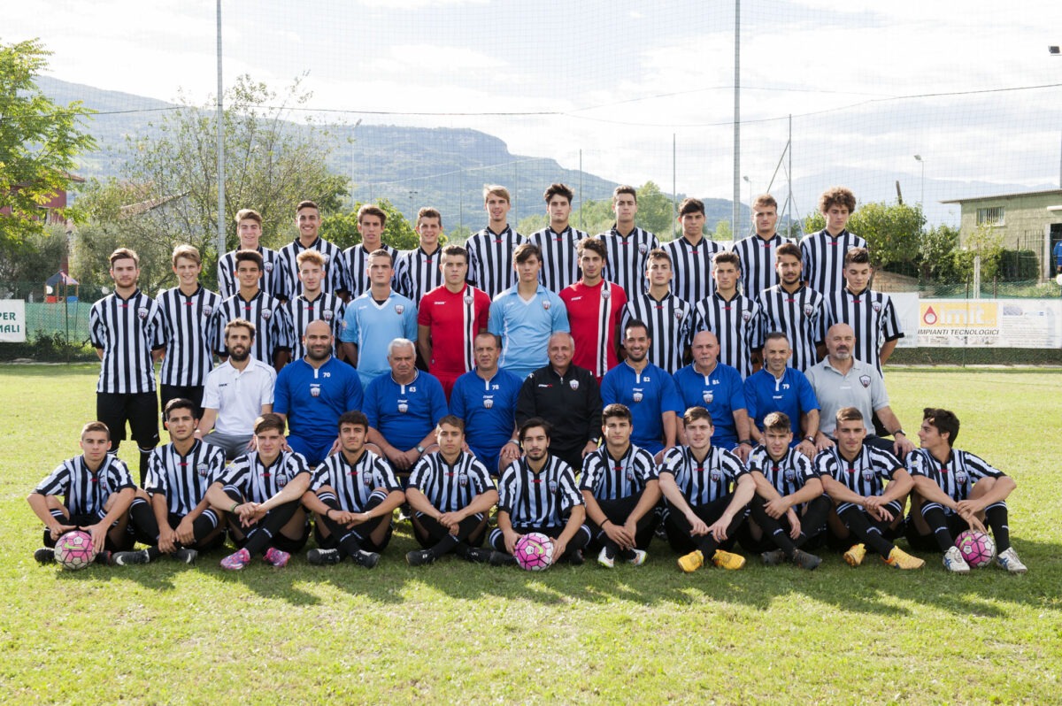 ©Photo Sandro Perozzi, 12-10-2015 Ascoli Piceno, Ascoli Picchio Primavera TIM 2015 2016, la foto della squadra al completo per la nuova stagione