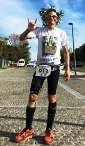 marco bonfiglio maratona sabbia