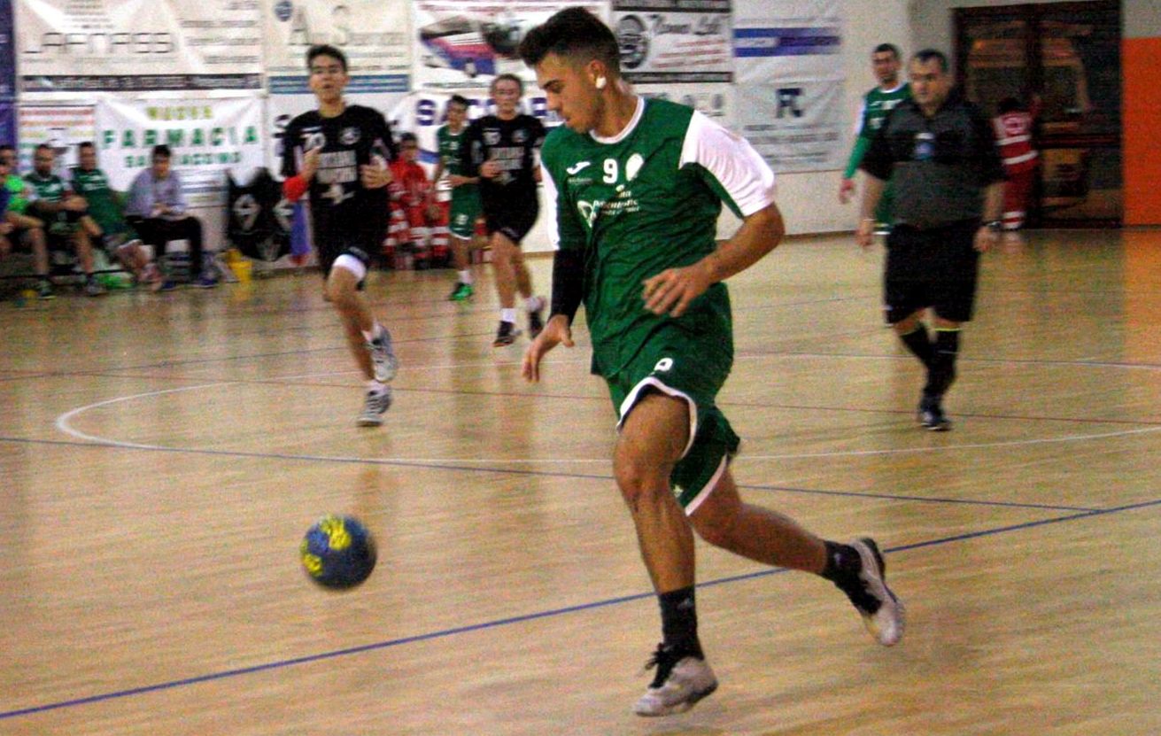pallamano azione di gioco