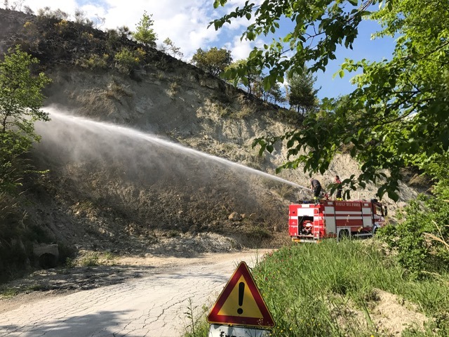 Incendio Vallesenzana 03-05-2017