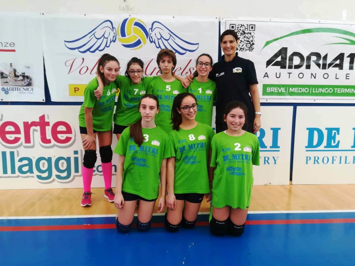 volley angels 2018-2019 acquaviva esordio