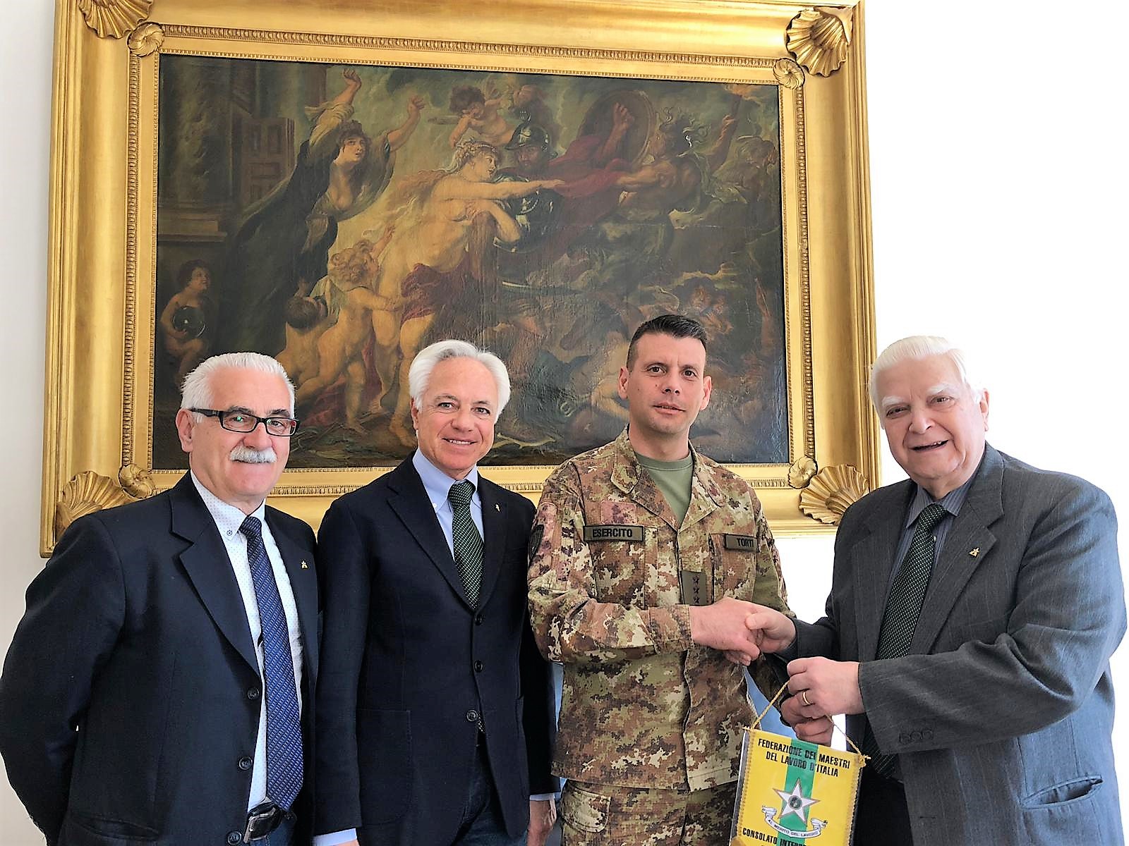 Saluto al Col Igor Torti 1-3-2019-2