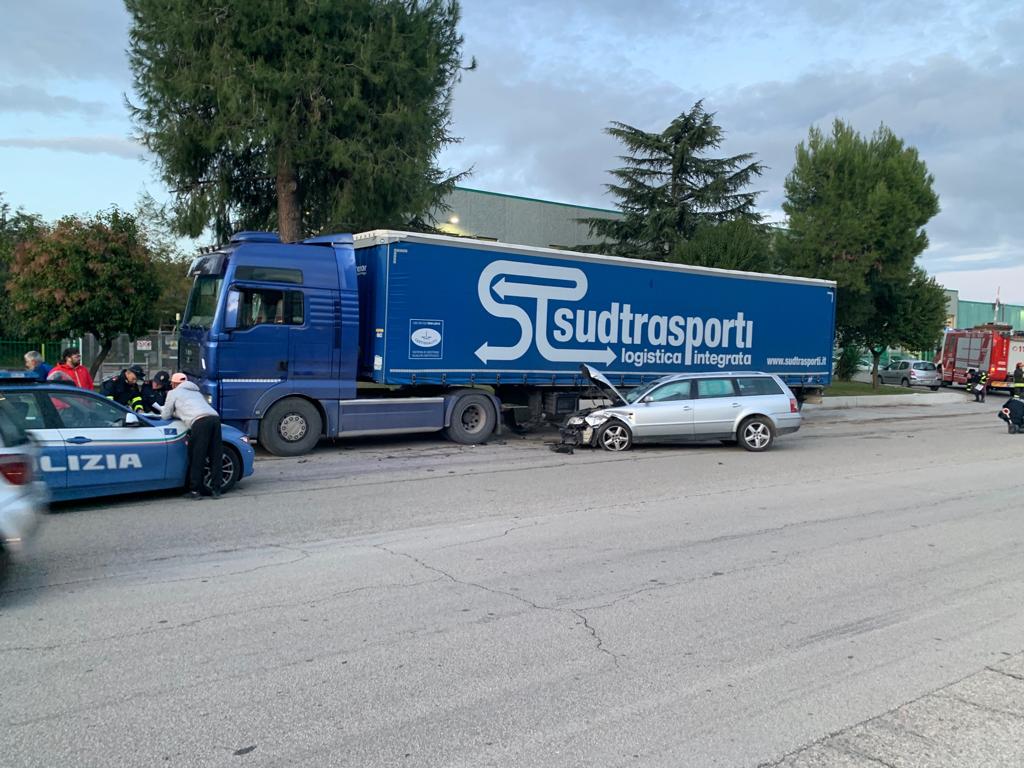 Incidente sull'asse attrezzato