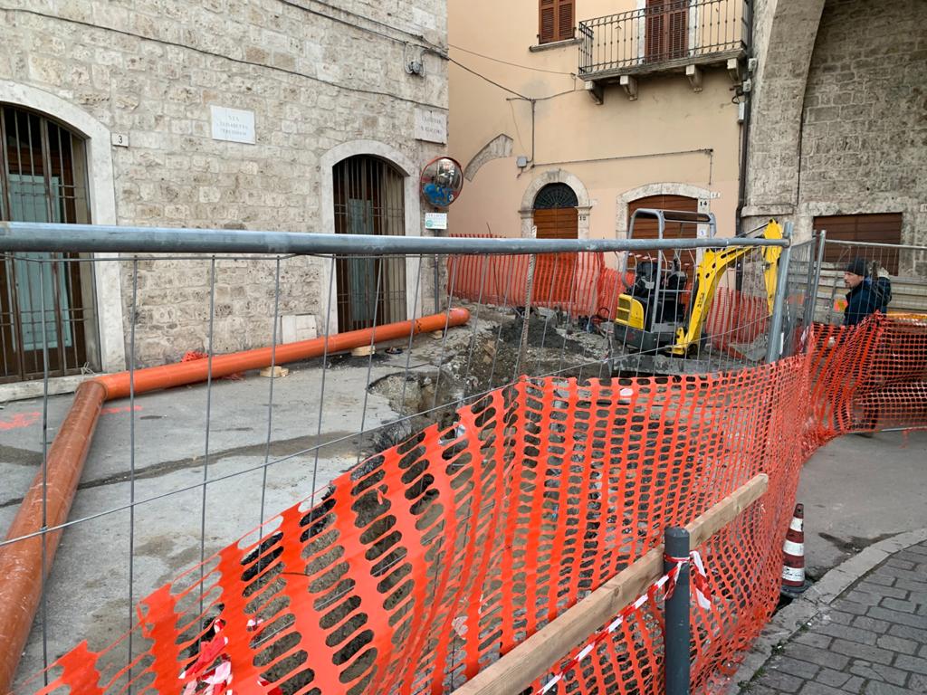 Lavori via Trebbiani Solestà2