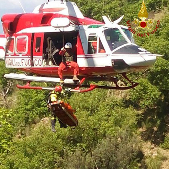 elicottero vigili del fuoco