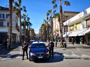 Carabinieri a San Benedetto