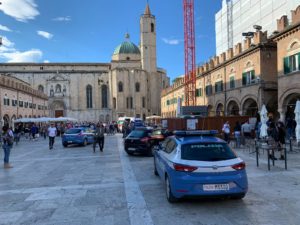 Rissa in piazza del popolo