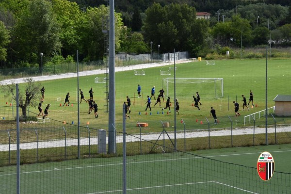ascoli allenamento