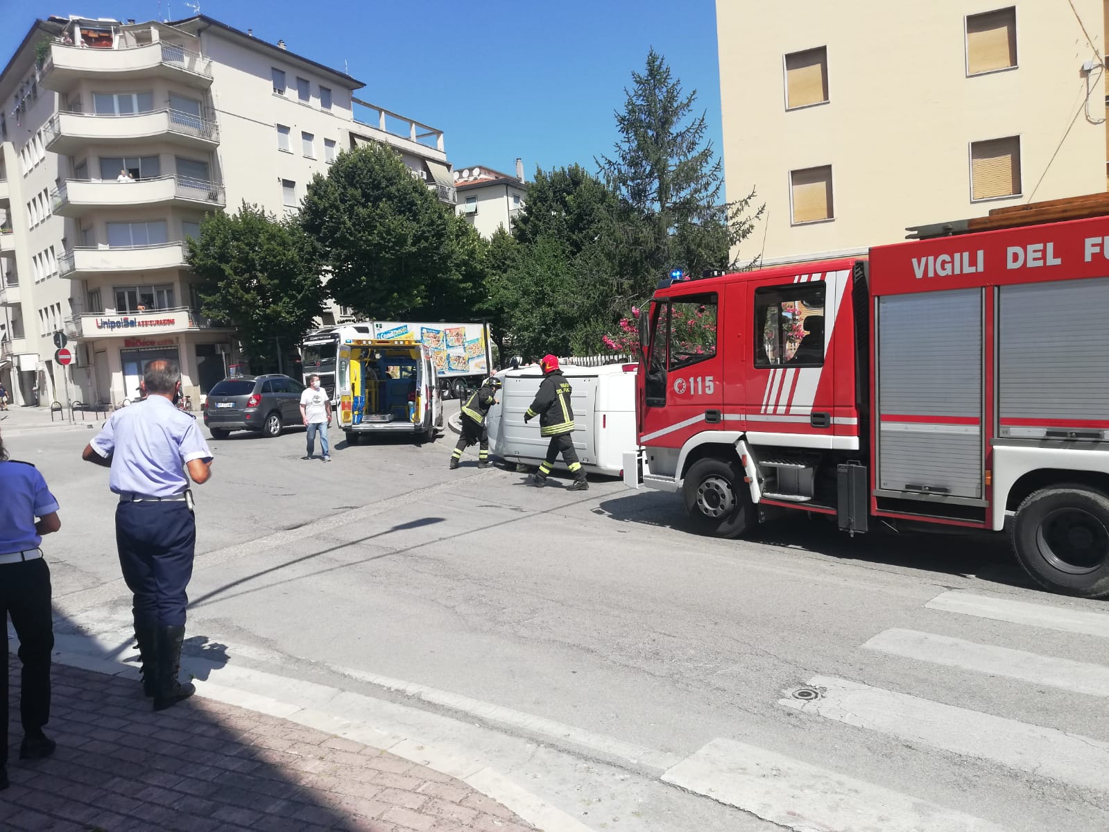 Incidente viale Marconi