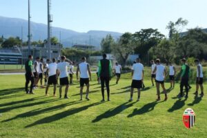 ascoli allenamento