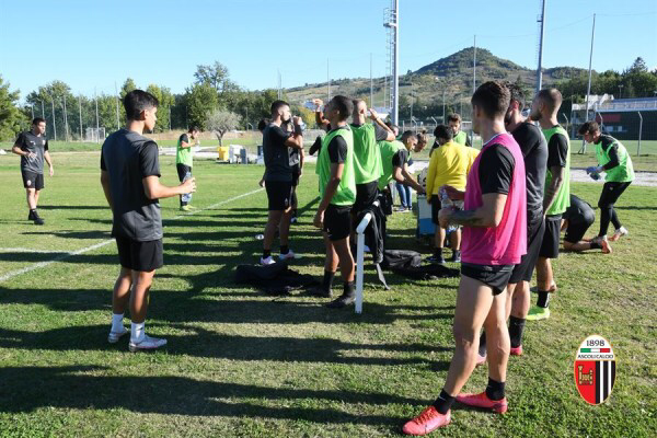 Ascoli allenamento