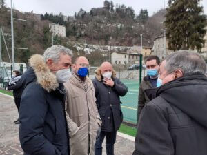 Screening ad Arquata con Castelli Milani e Babini