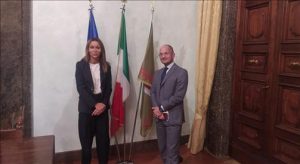 Agabiti assessore Umbria con Castelli