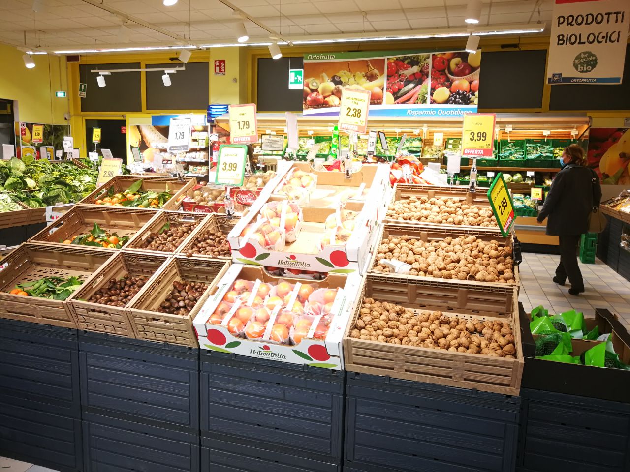 Negozio banco frutta