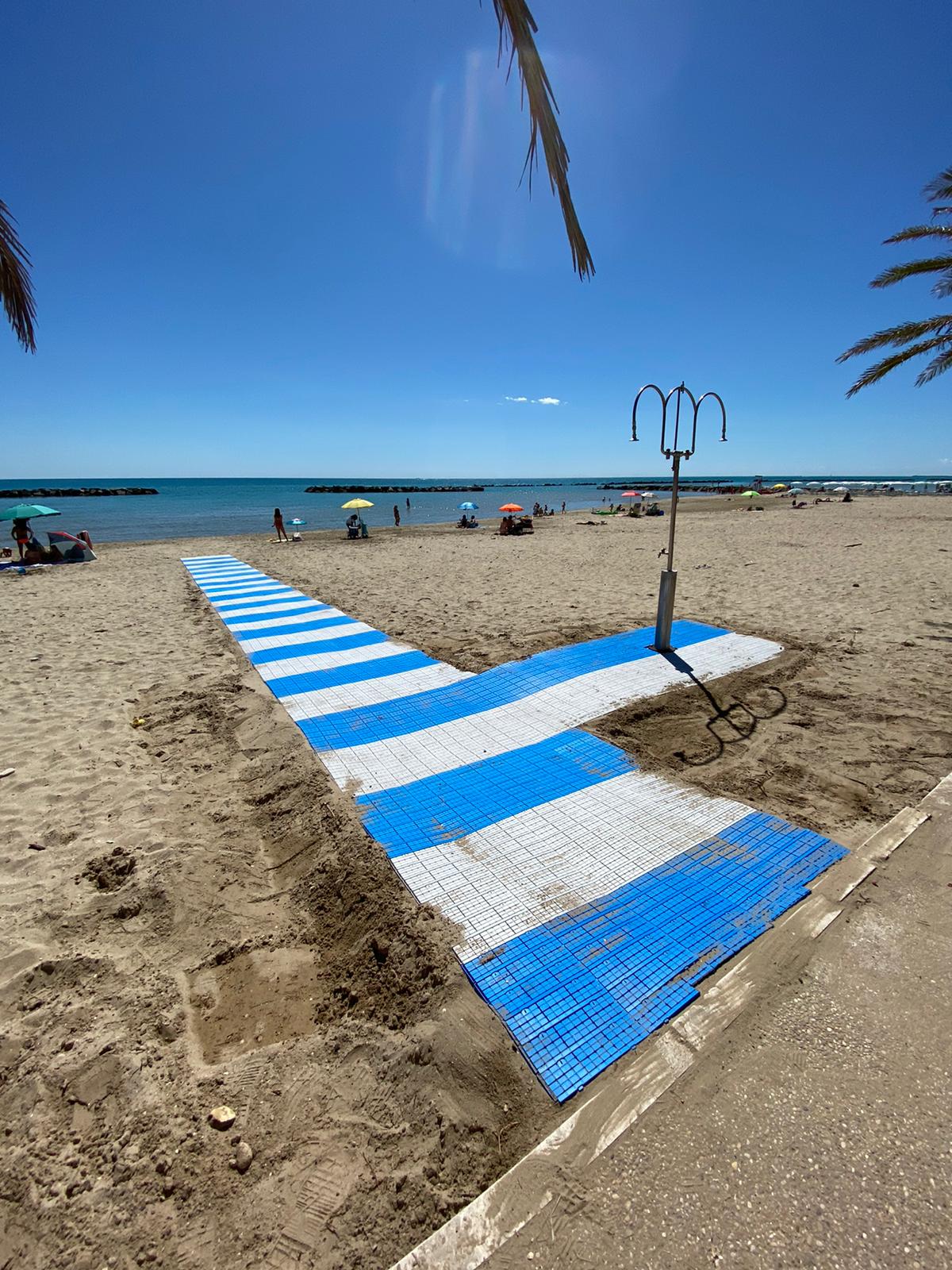 Spiaggia accessibile grottammare