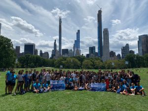 Gruppo giovani Giocamondo a New York
