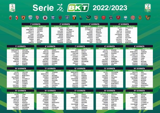 Ascoli calendario 22-23