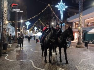 Carabinieri forestali a cavallo