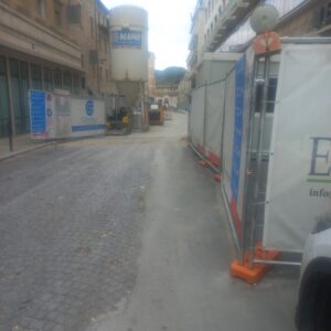 Lavori in corso Trieste