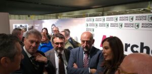 Assessore Antonini e On. Santanché presso lo stand del Consorzio