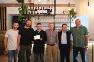 Pizzeria Bella Napoli targa 55 anni