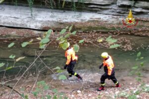 Vigili del fuoco ricerca uomo a Comunanza