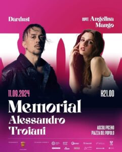 Angelina Mango al Memorial Troiani