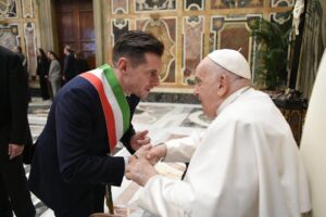 Incontro sindaco con Papa Francesco