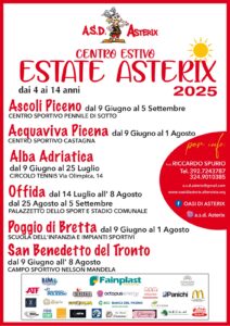 Centri estivi – Asd Asterix