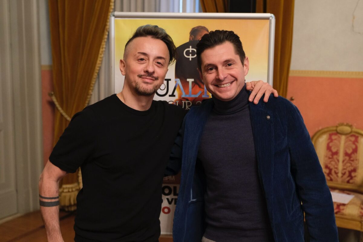 Dario 'Dardust' Faini e Sindaco Marco Fioravanti