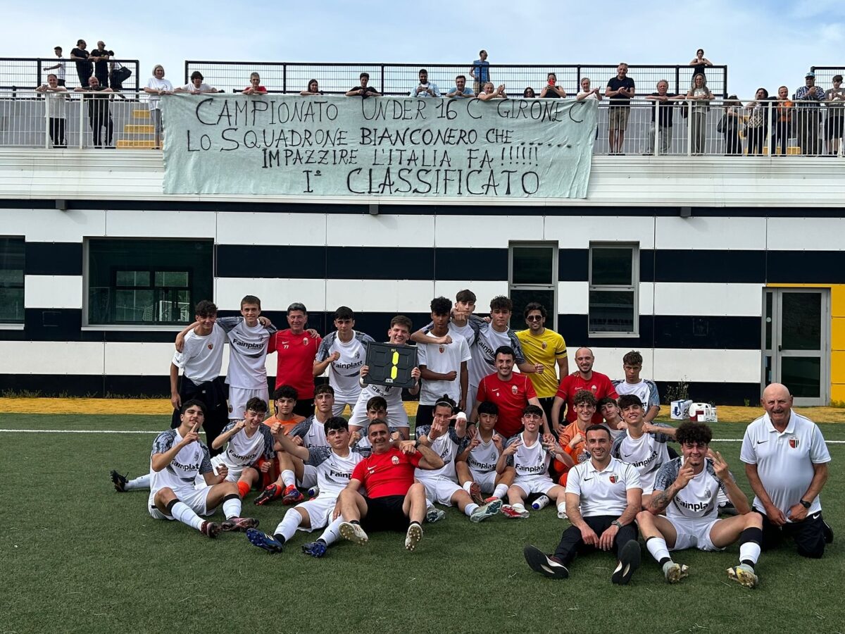 under 16 Ascoli prima classificata