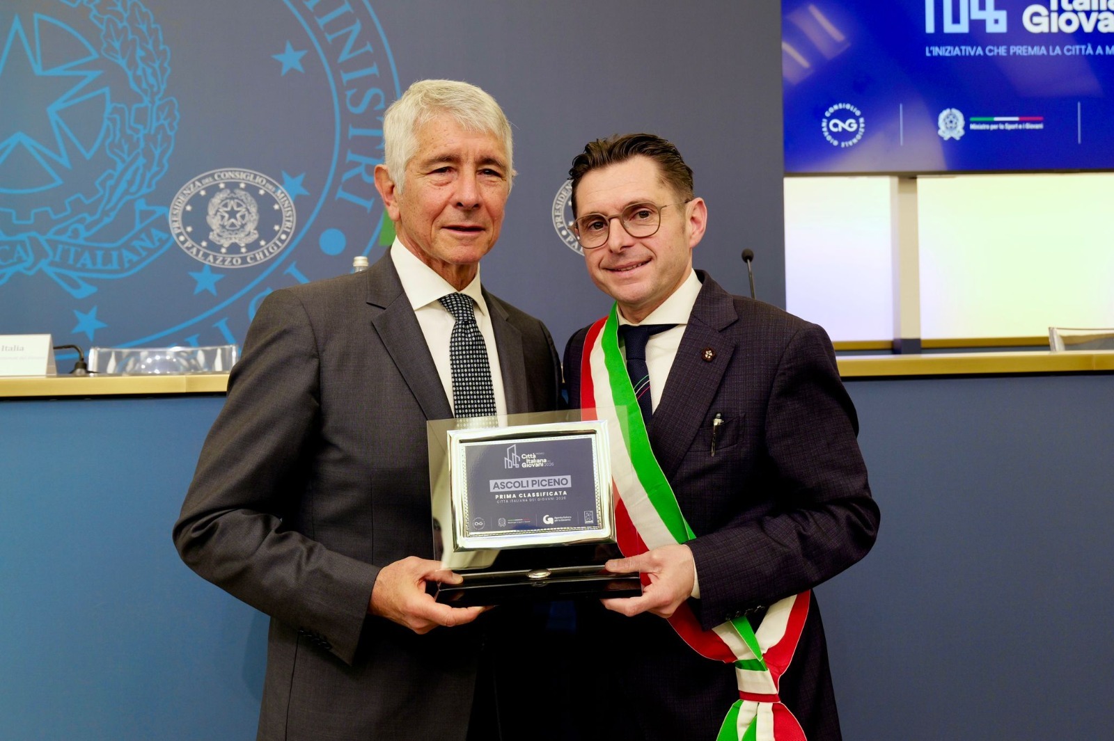 Capitale Giovani Fioravanti con Abodi